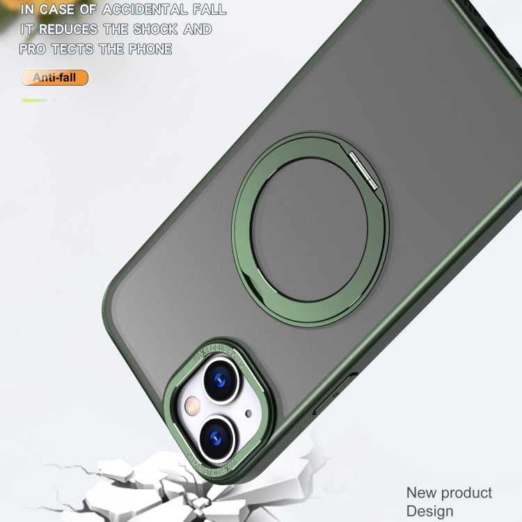 For iPhone 13 Wing Series MagSafe Magnetic Ring Holder Phone Case