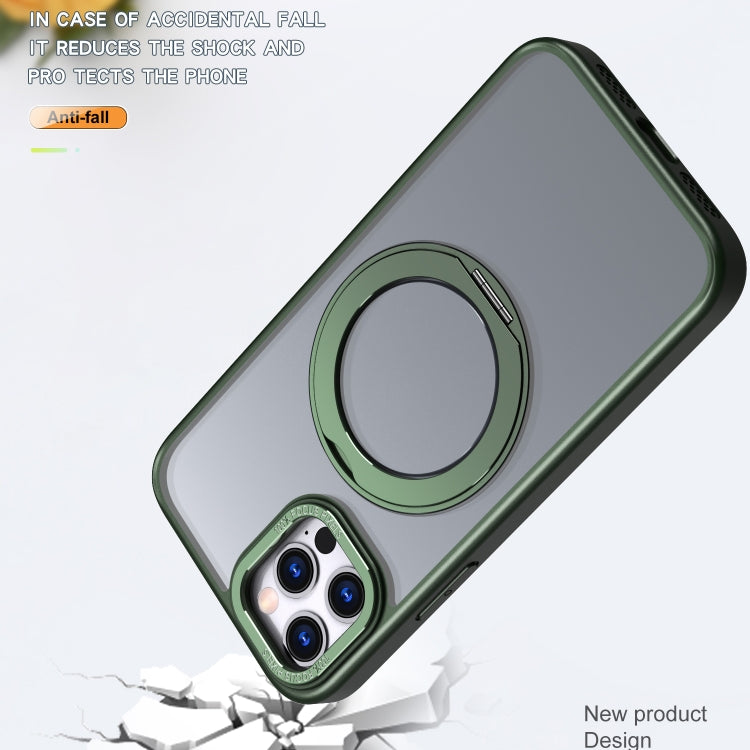 For iPhone 12 Pro Wing Series MagSafe Magnetic Ring Holder Phone Case