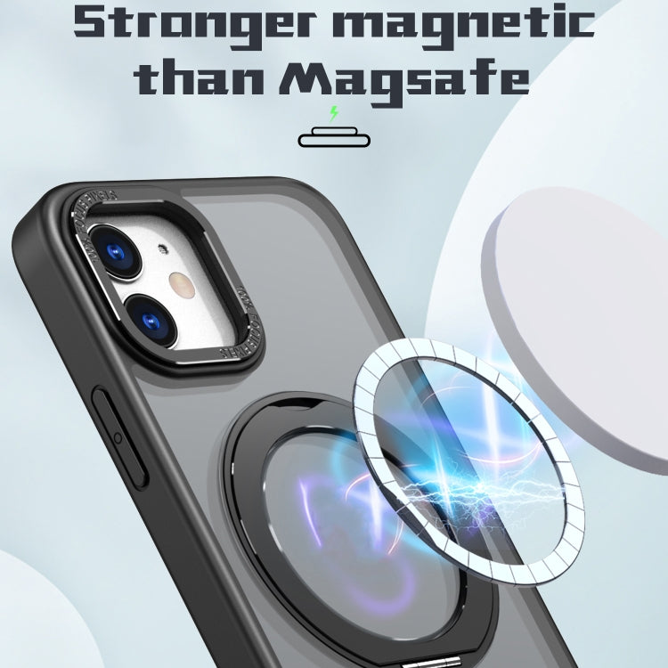 For iPhone 12 Wing Series MagSafe Magnetic Ring Holder Phone Case