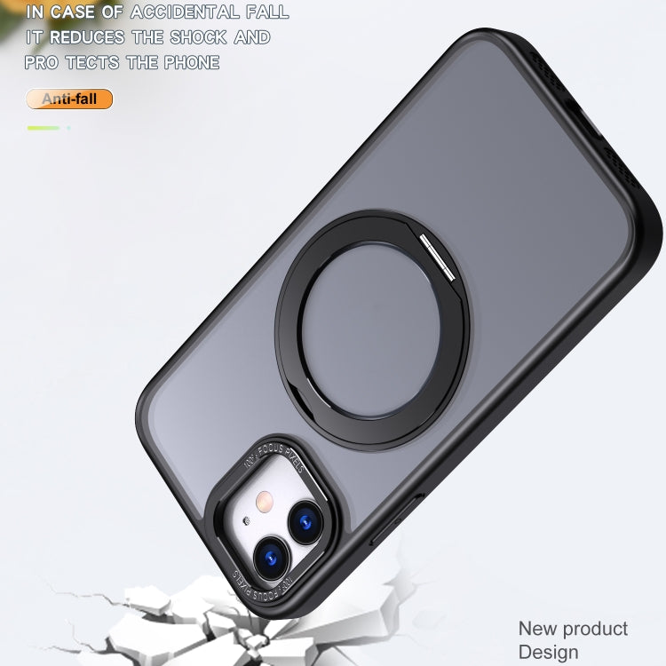 For iPhone 12 Wing Series MagSafe Magnetic Ring Holder Phone Case