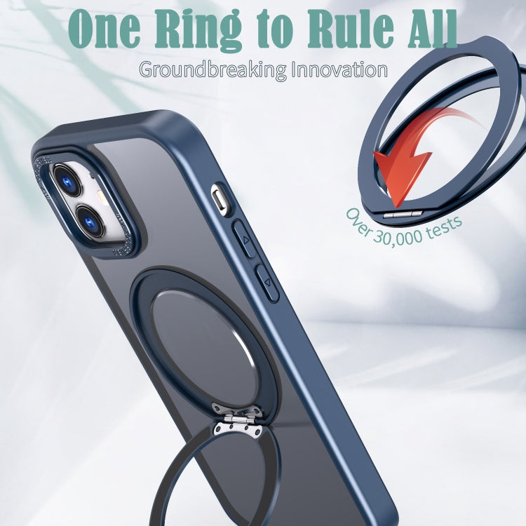 For iPhone 12 Wing Series MagSafe Magnetic Ring Holder Phone Case