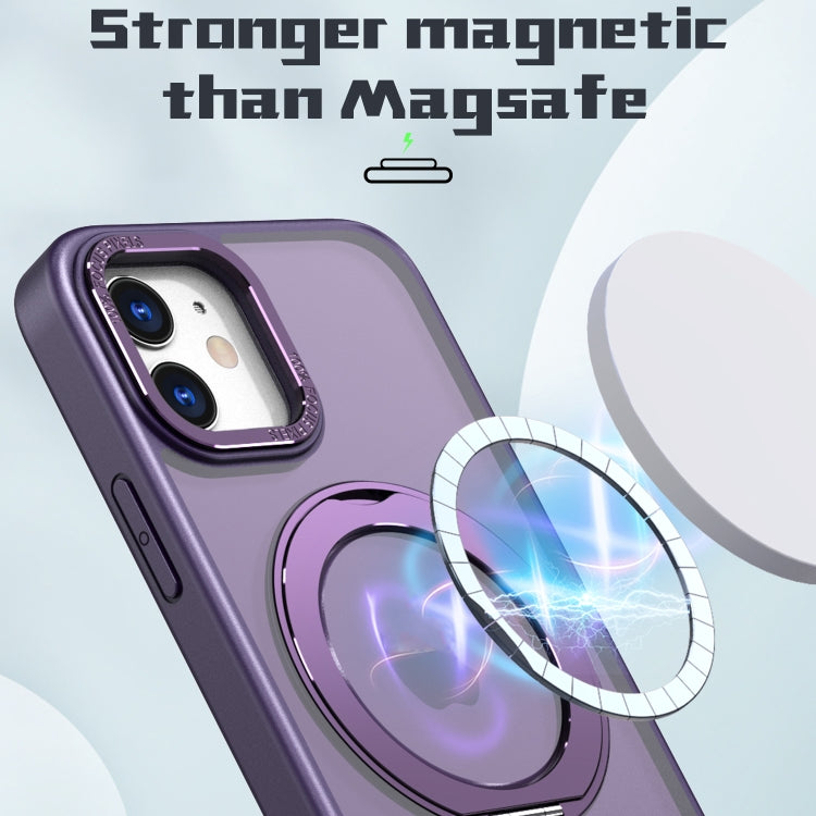 For iPhone 12 Wing Series MagSafe Magnetic Ring Holder Phone Case