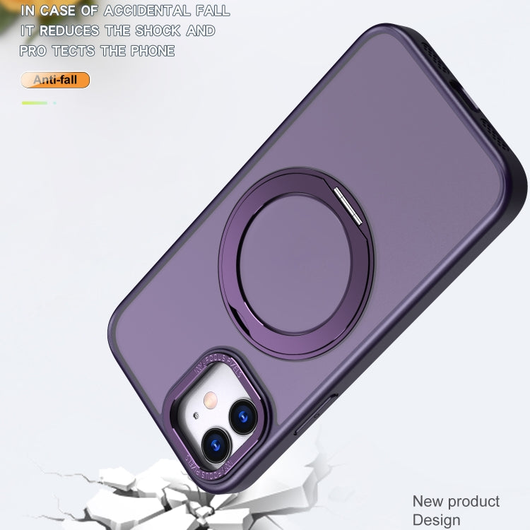 For iPhone 12 Wing Series MagSafe Magnetic Ring Holder Phone Case