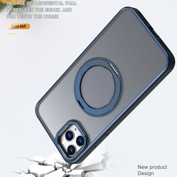 For iPhone 11 Pro Max Wing Series MagSafe Magnetic Ring Holder Phone Case
