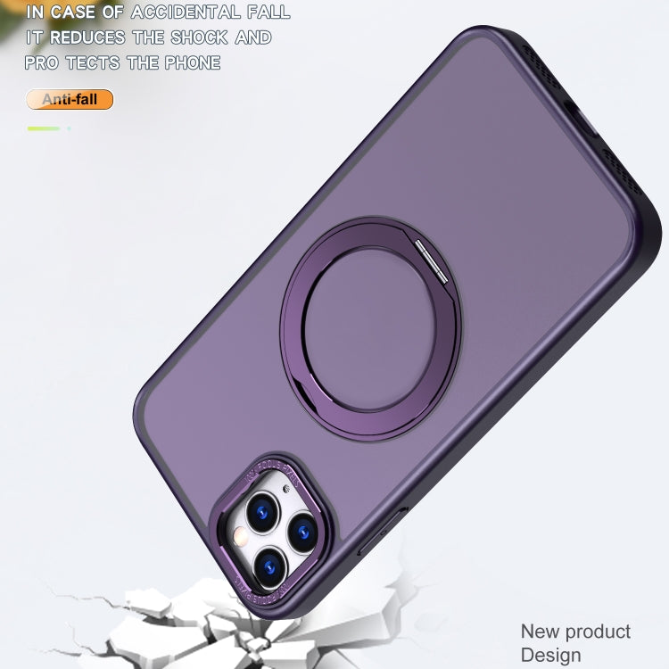 For iPhone 11 Pro Max Wing Series MagSafe Magnetic Ring Holder Phone Case