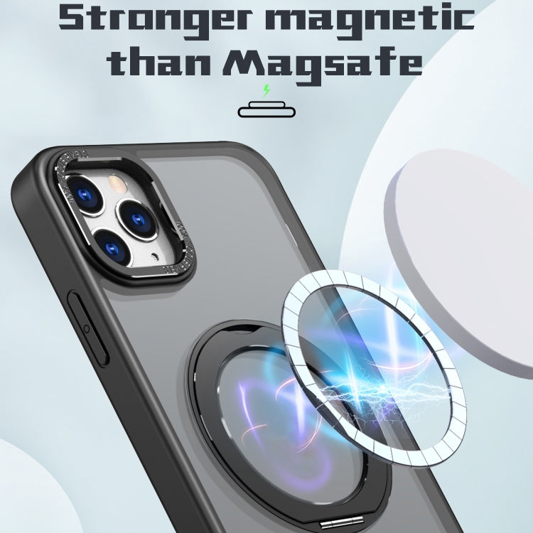 For iPhone 11 Pro Wing Series MagSafe Magnetic Ring Holder Phone Case