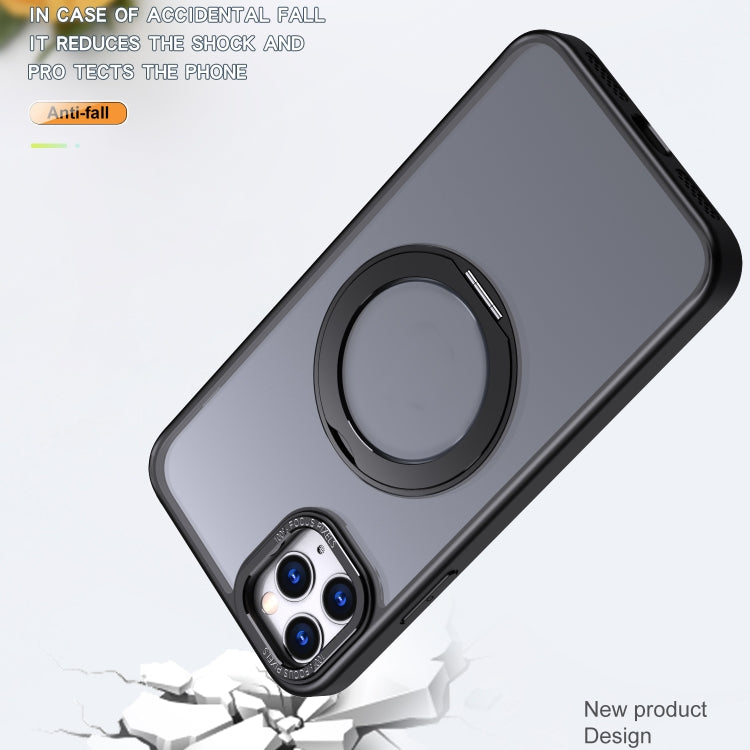 For iPhone 11 Pro Wing Series MagSafe Magnetic Ring Holder Phone Case
