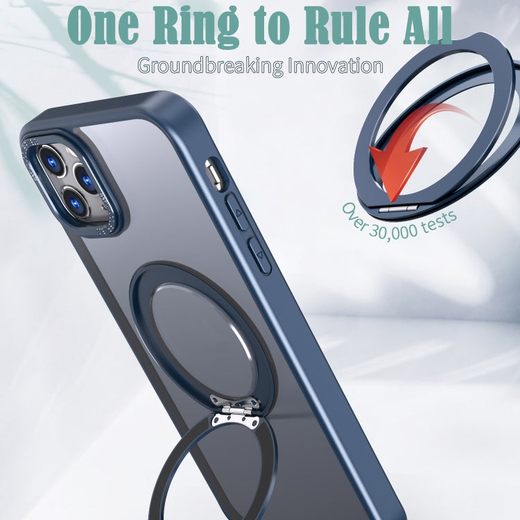 For iPhone 11 Pro Wing Series MagSafe Magnetic Ring Holder Phone Case
