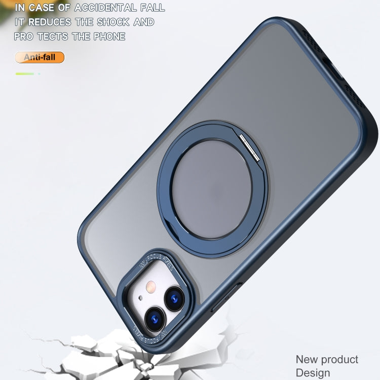 For iPhone 11 Wing Series MagSafe Magnetic Ring Holder Phone Case