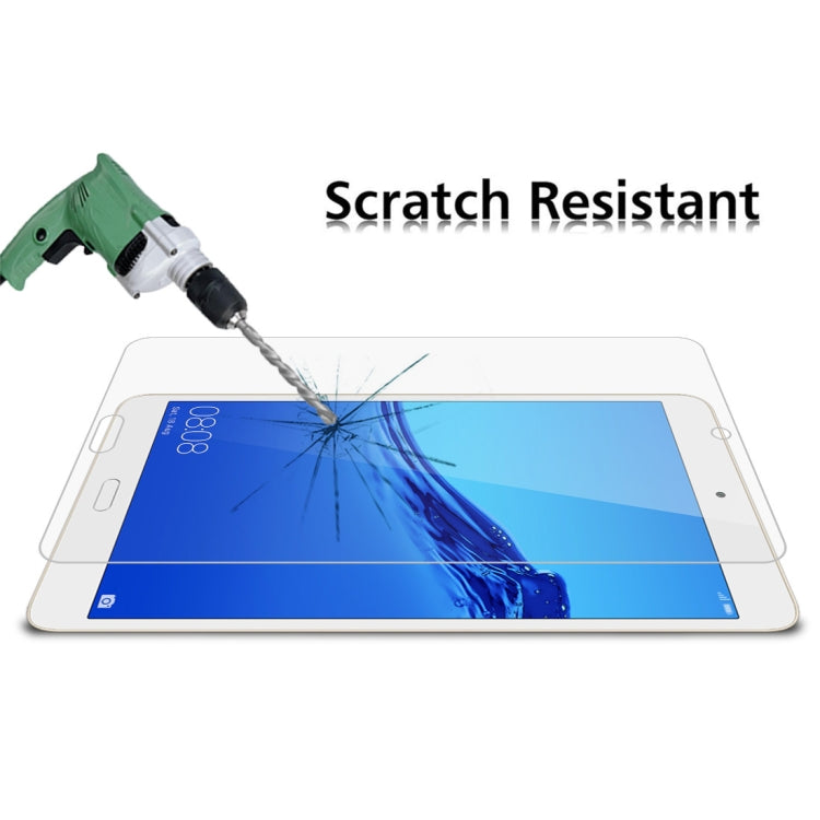For Huawei Tablet C5 8.0 2 PCS 9H HD Explosion-proof Tempered Glass Film