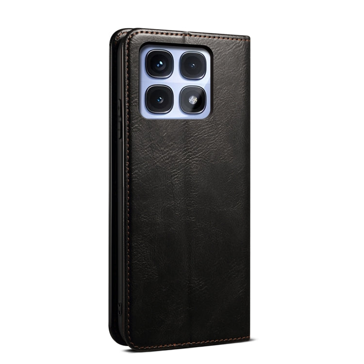 For Redmi K70 Ultra 5G Oil Wax Crazy Horse Texture Leather Phone Case