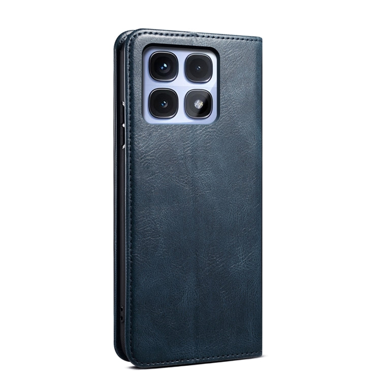 For Redmi K70 Ultra 5G Oil Wax Crazy Horse Texture Leather Phone Case
