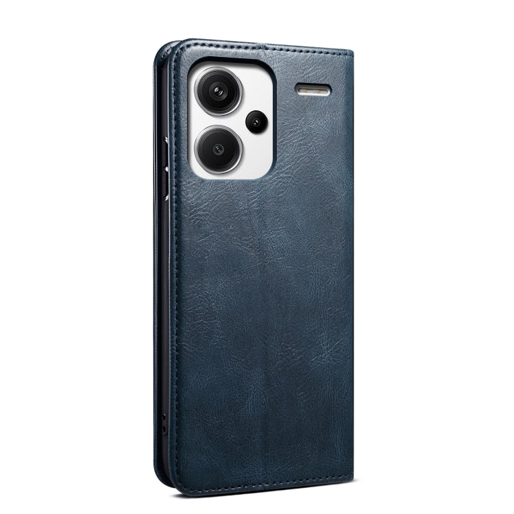 For Redmi Note 13 Pro+ Oil Wax Crazy Horse Texture Leather Phone Case
