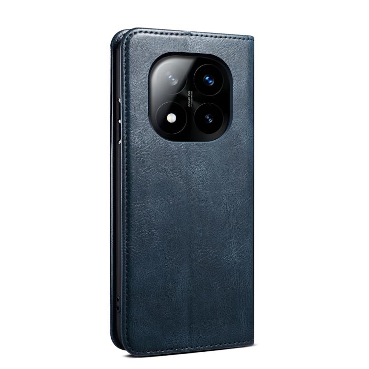 For Redmi Note 14 Pro+ 5G Oil Wax Crazy Horse Texture Leather Phone Case