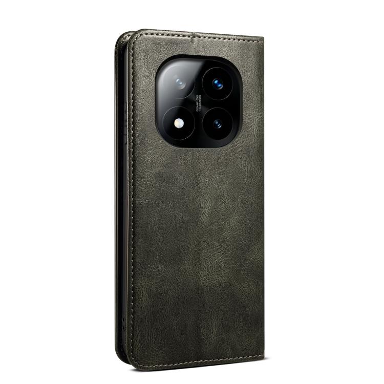 For Redmi Note 14 Pro+ 5G Oil Wax Crazy Horse Texture Leather Phone Case
