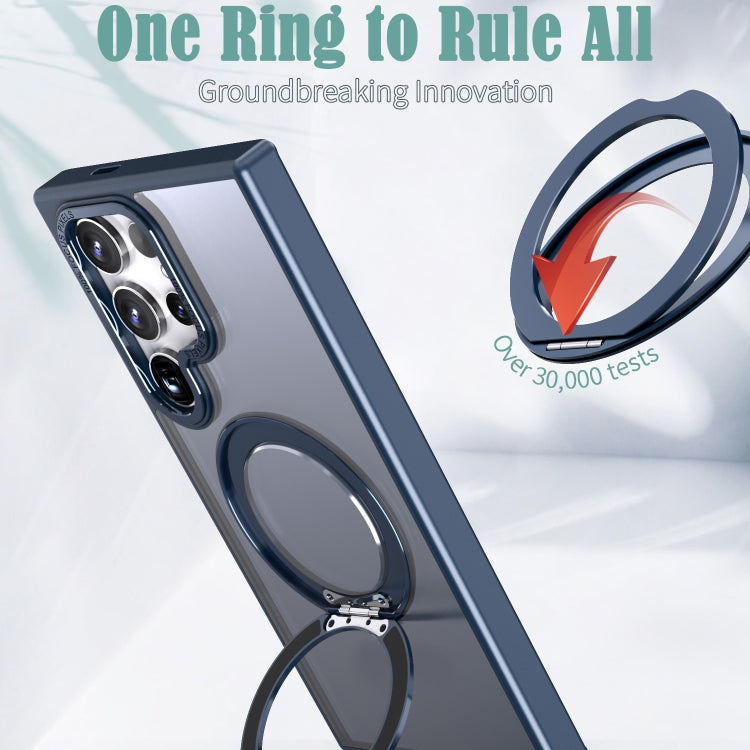 For Samsung Galaxy S24 Ultra 5G Wing Series MagSafe Magnetic Ring Holder Phone Case