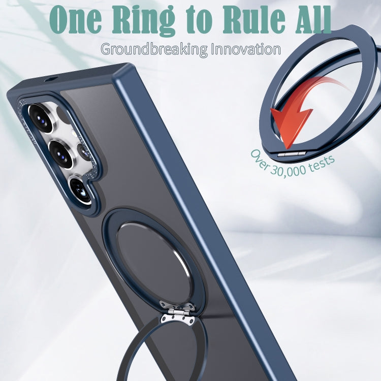 For Samsung Galaxy S23 Ultra 5G Wing Series MagSafe Magnetic Ring Holder Phone Case
