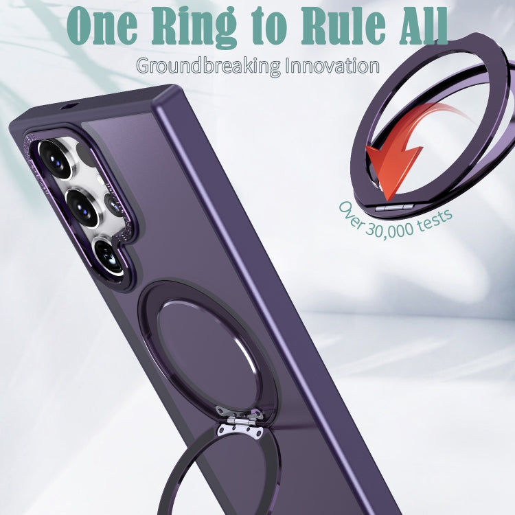 For Samsung Galaxy S23 Ultra 5G Wing Series MagSafe Magnetic Ring Holder Phone Case