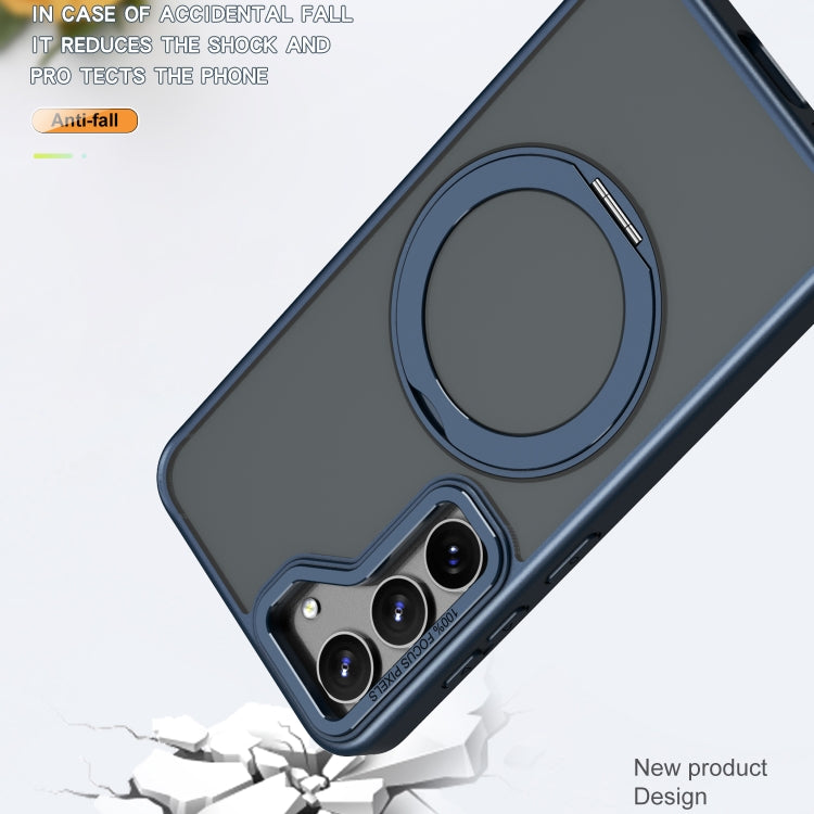 For Samsung Galaxy S23+ 5G Wing Series MagSafe Magnetic Ring Holder Phone Case