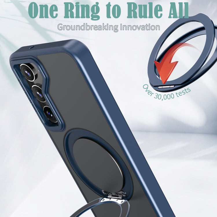 For Samsung Galaxy S23+ 5G Wing Series MagSafe Magnetic Ring Holder Phone Case