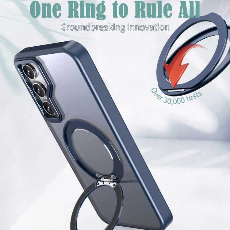 For Samsung Galaxy S23 FE 5G Wing Series MagSafe Magnetic Ring Holder Phone Case