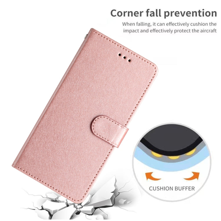 For iPhone 16 Pro Max Silk Texture Horizontal Flip Leather Phone Case
