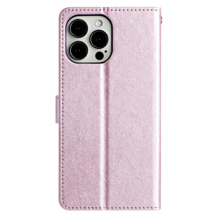 For iPhone 16 Pro Max Silk Texture Horizontal Flip Leather Phone Case