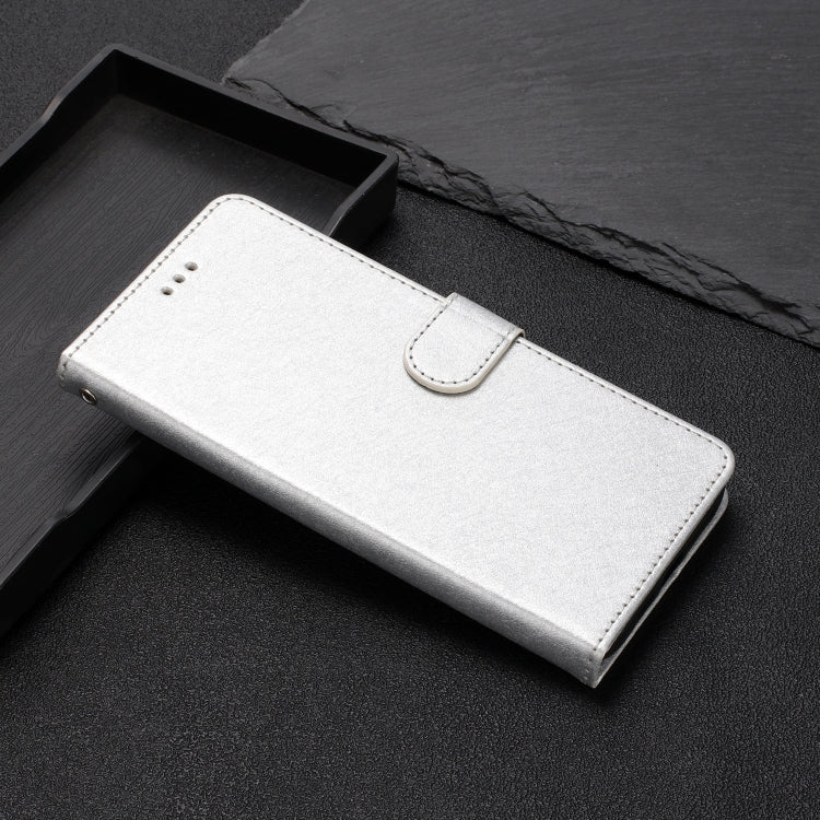 For iPhone 16 Pro Max Silk Texture Horizontal Flip Leather Phone Case