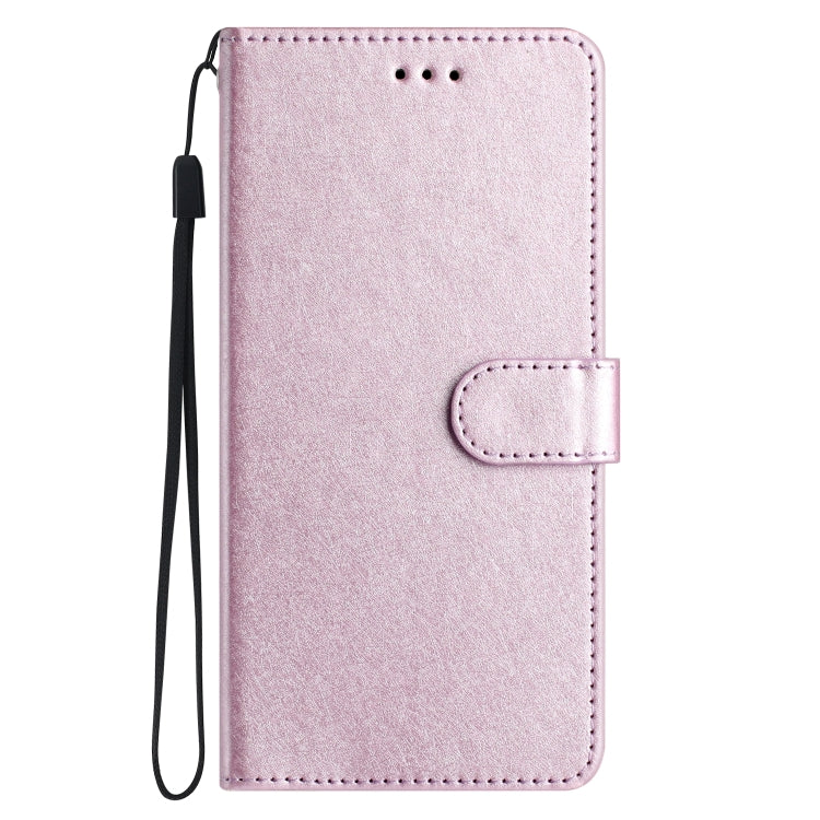 For iPhone 16 Silk Texture Horizontal Flip Leather Phone Case