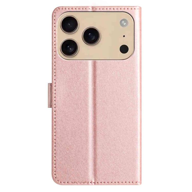 For iPhone 17 Pro Silk Texture Horizontal Flip Leather Phone Case