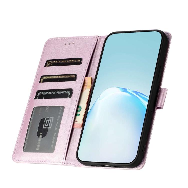 For iPhone 17 Pro Silk Texture Horizontal Flip Leather Phone Case