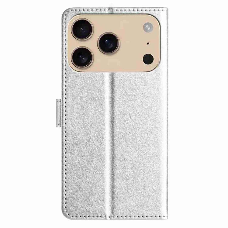 For iPhone 17 Pro Max Silk Texture Horizontal Flip Leather Phone Case