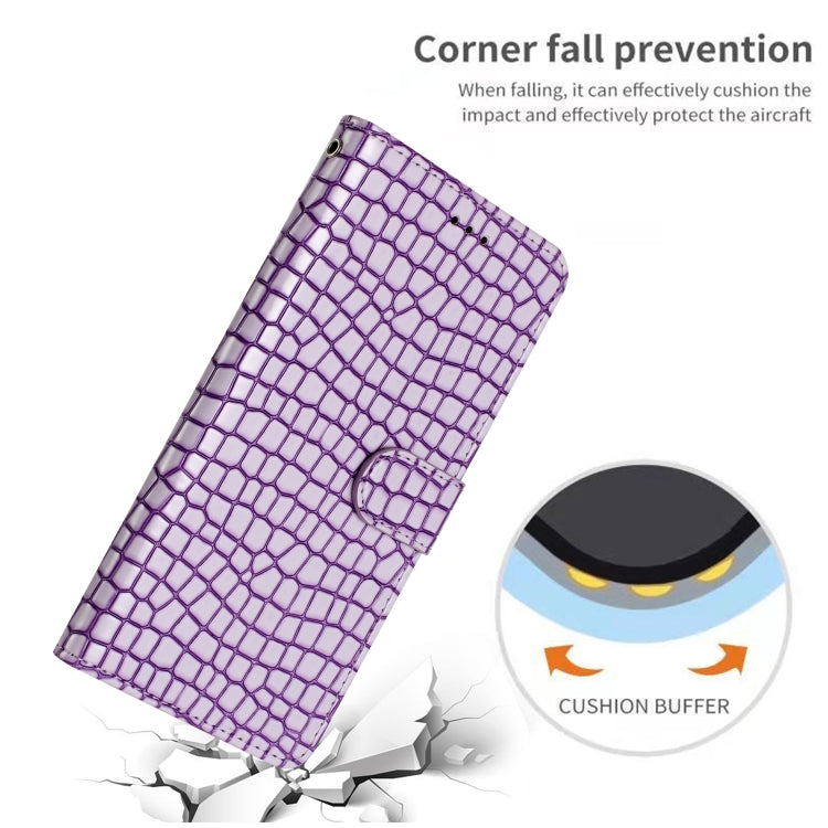For iPhone 16 Pro Max Crocodile Texture Horizontal Flip Leather Phone Case