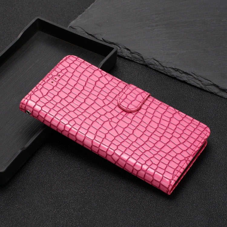 For iPhone 16 Pro Crocodile Texture Horizontal Flip Leather Phone Case