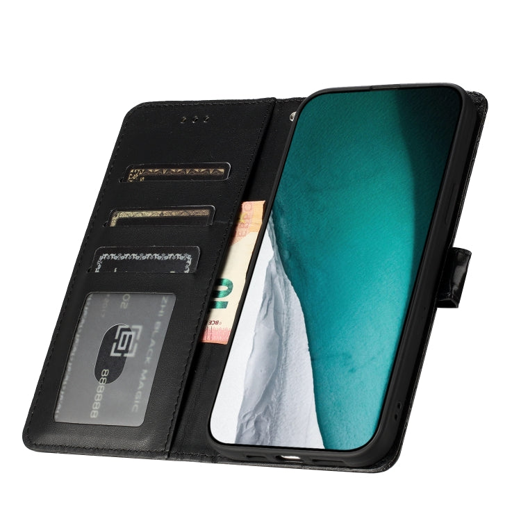 For iPhone 16 Plus Crocodile Texture Horizontal Flip Leather Phone Case