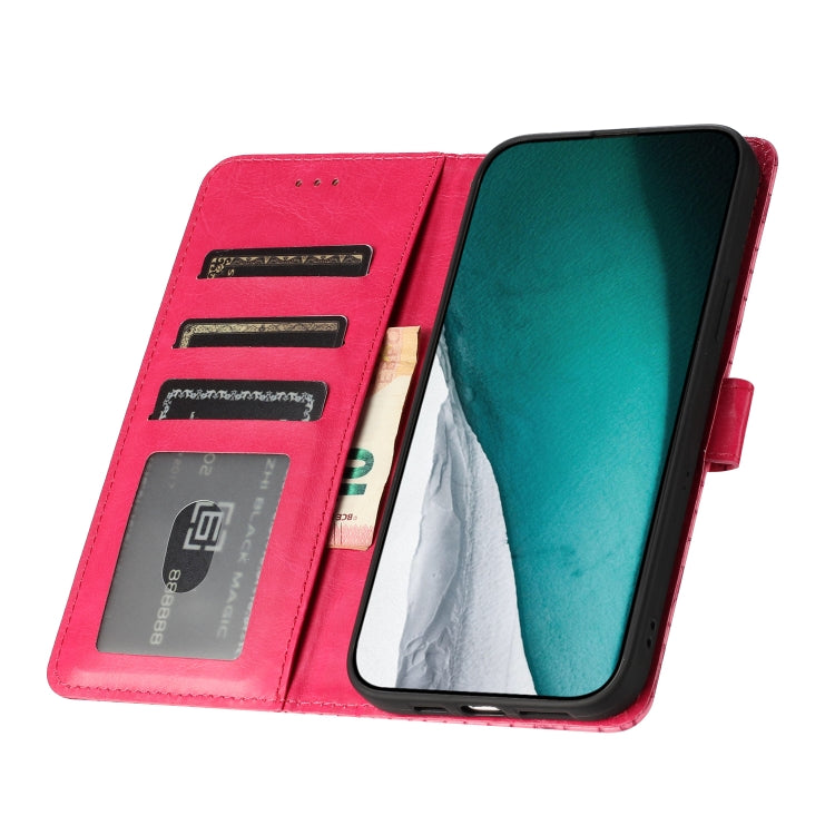 For iPhone 16 Crocodile Texture Horizontal Flip Leather Phone Case