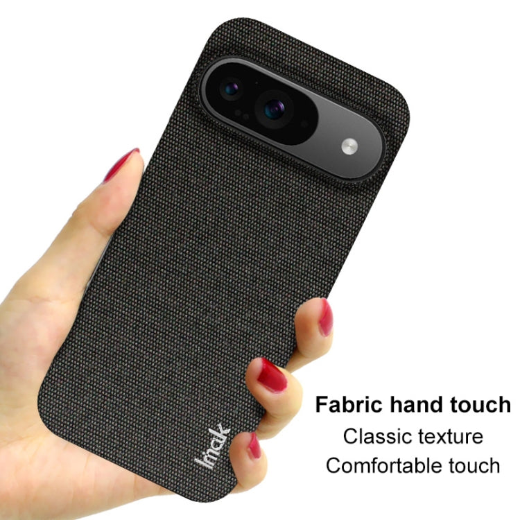 For Google Pixel 9 / 9 Pro imak Ruiyi Series Cloth Texture PU + PC Phone Case