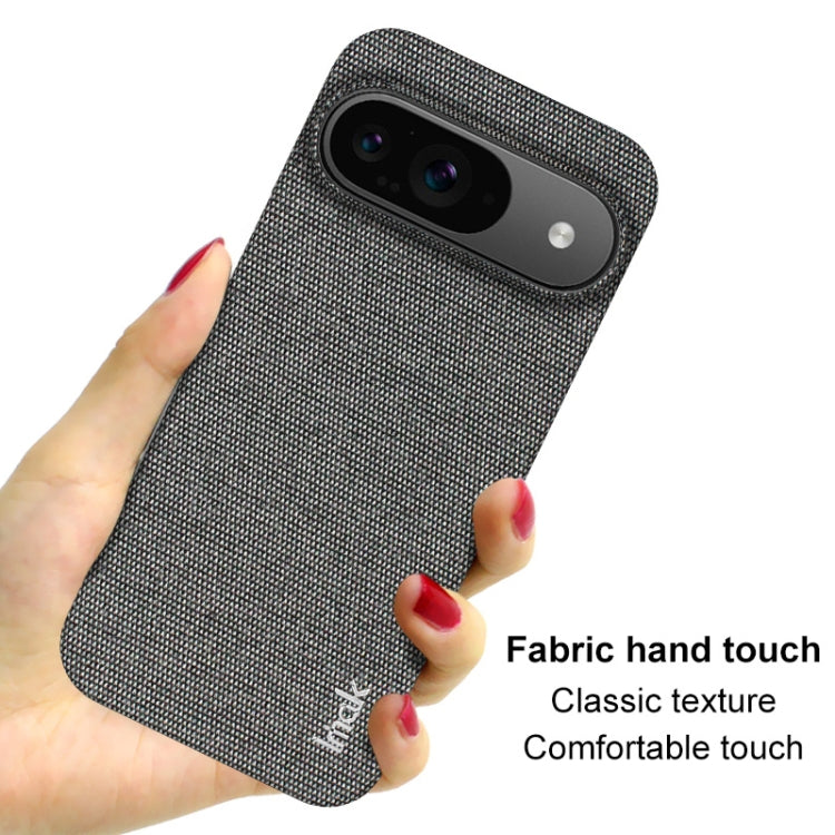 For Google Pixel 9 / 9 Pro imak Ruiyi Series Cloth Texture PU + PC Phone Case