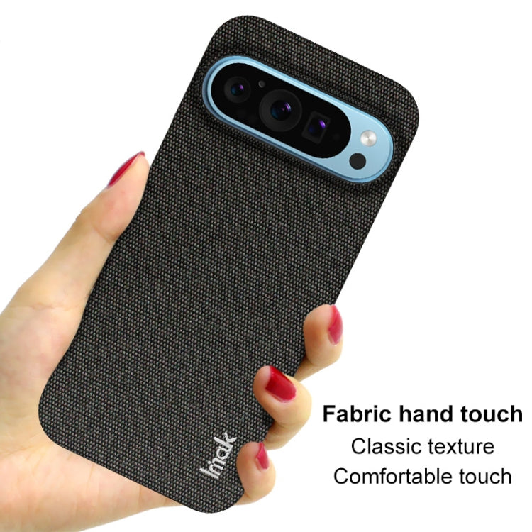 For Google Pixel 9 Pro XL imak Ruiyi Series Cloth Texture PU + PC Phone Case