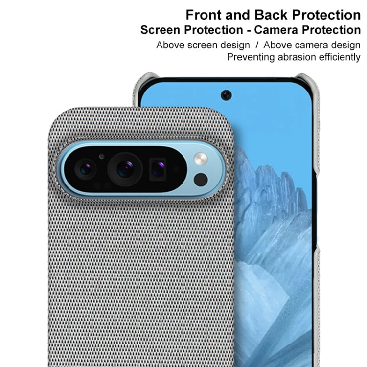 For Google Pixel 9 Pro XL imak Ruiyi Series Cloth Texture PU + PC Phone Case