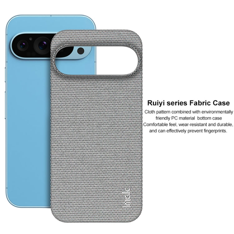 For Google Pixel 9 Pro XL imak Ruiyi Series Cloth Texture PU + PC Phone Case
