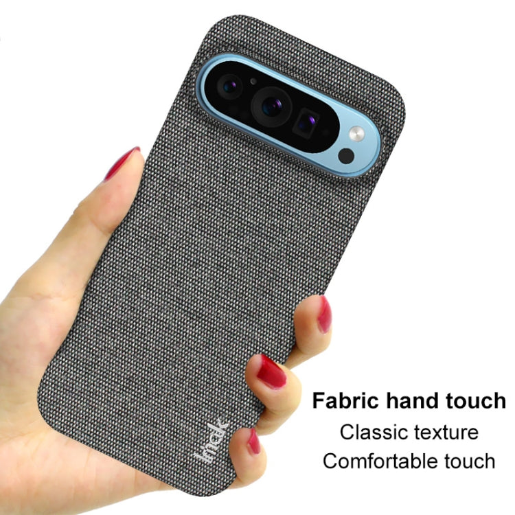 For Google Pixel 9 Pro XL imak Ruiyi Series Cloth Texture PU + PC Phone Case