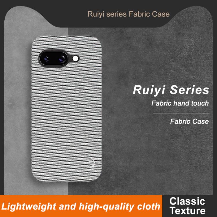 For Google Pixel 9a imak Ruiyi Series Cloth Texture PU + PC Phone Case