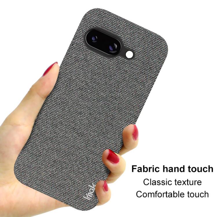 For Google Pixel 9a imak Ruiyi Series Cloth Texture PU + PC Phone Case
