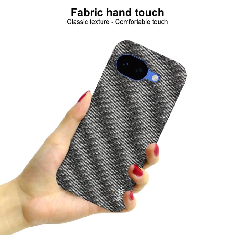For Google Pixel 10a imak Ruiyi Series Cloth Texture PU + PC Phone Case