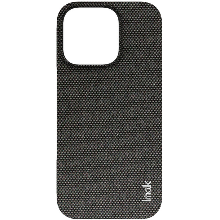 For iPhone 16 Pro imak Ruiyi Series Cloth Texture PU + PC Phone Case