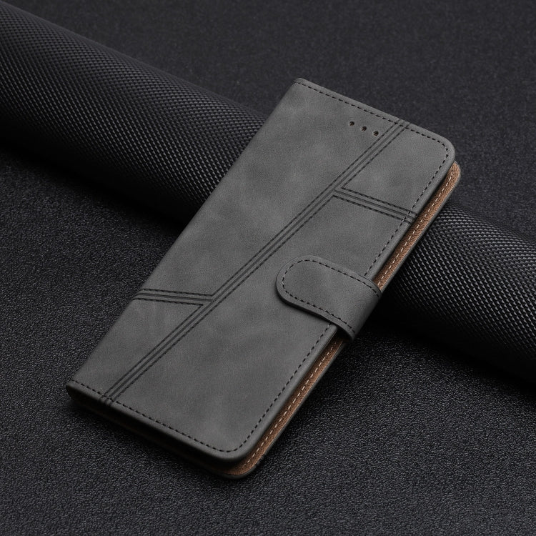 For iPhone 16 Pro Max Skin-feel Stitching Leather Phone Case
