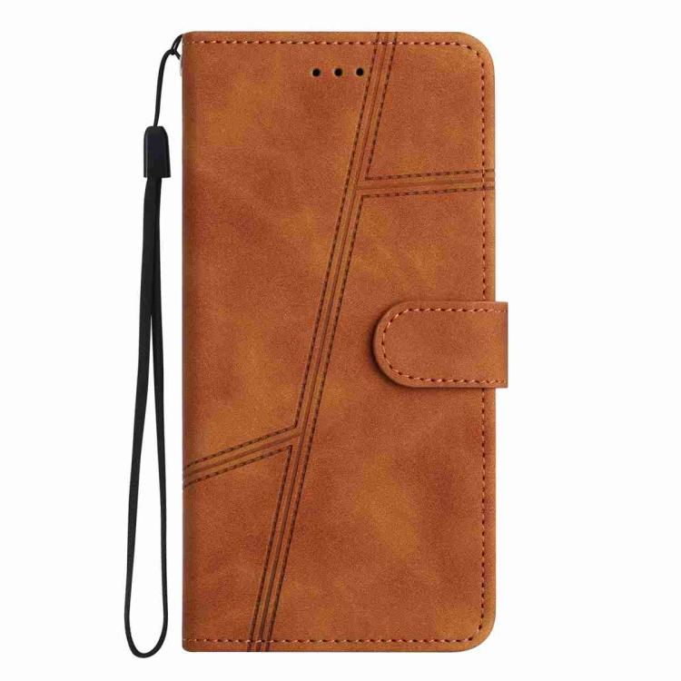 For iPhone 17 Skin-feel Stitching Leather Phone Case