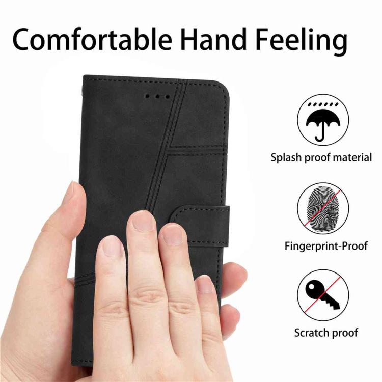 For iPhone 17 Pro Skin-feel Stitching Leather Phone Case