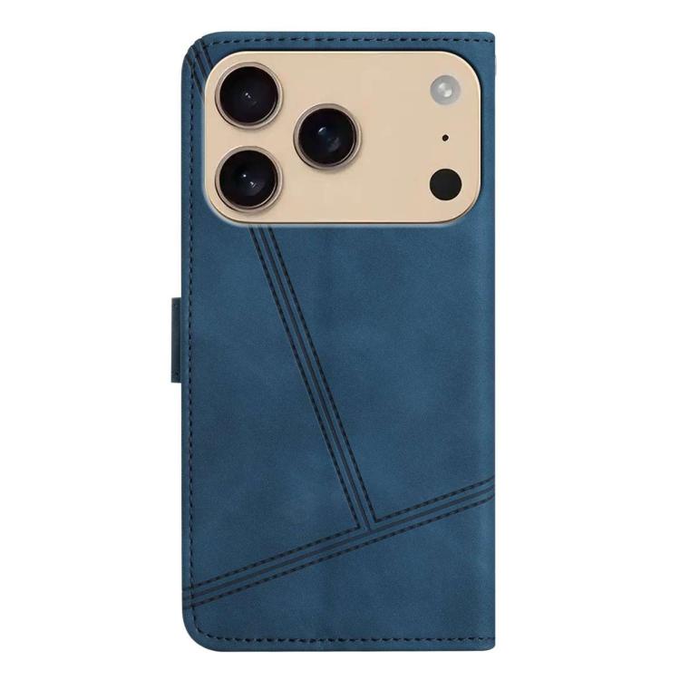For iPhone 17 Pro Skin-feel Stitching Leather Phone Case